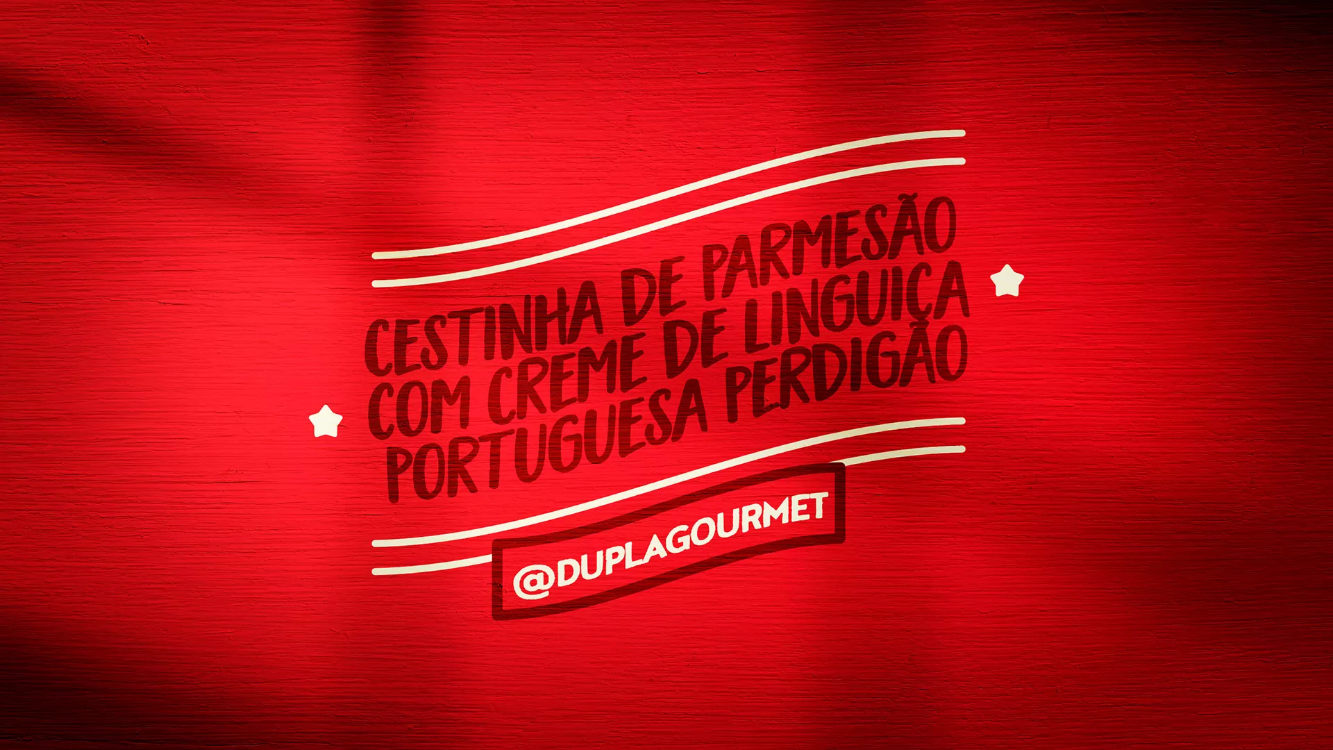 foto da receita Cestinha de parmesão com creme de Linguiça Portuguesa Perdigão