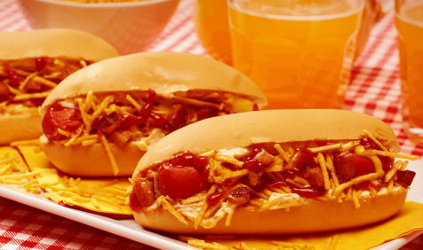 Hot Dog com Bacon