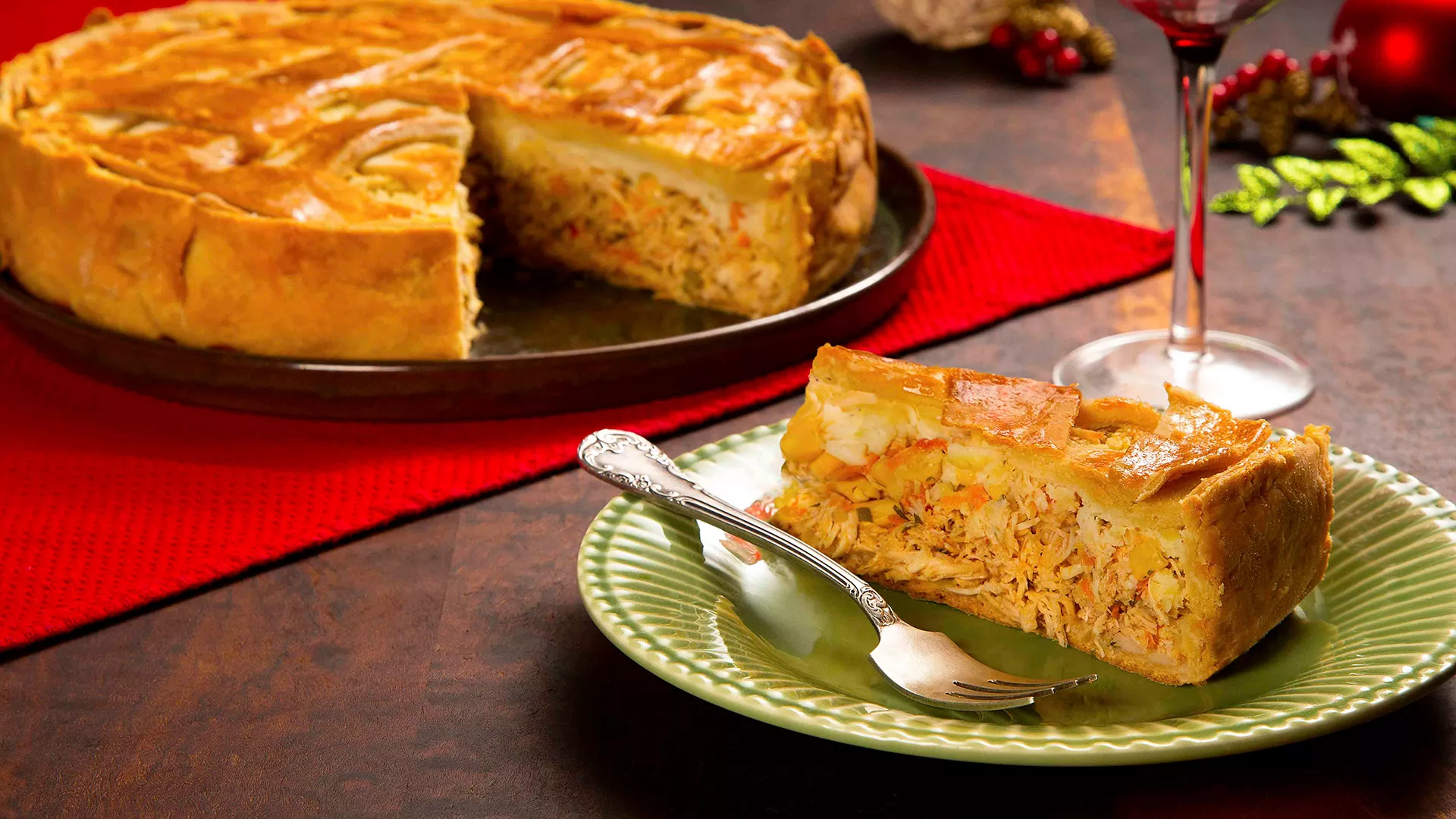 foto da receita Torta de Chester Picante com Requeijão