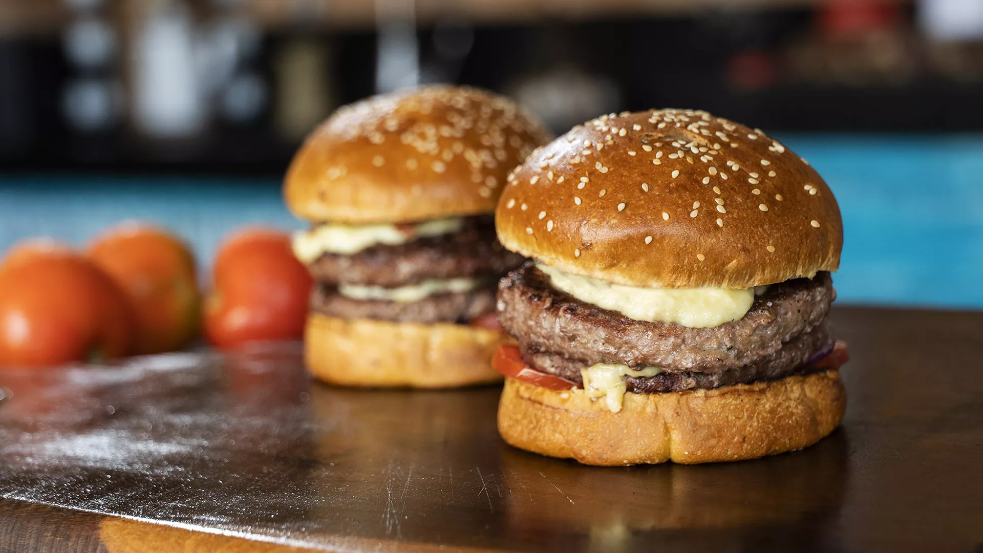 foto da receita Burguer Perdigão na Brasa com Creme de Provolone