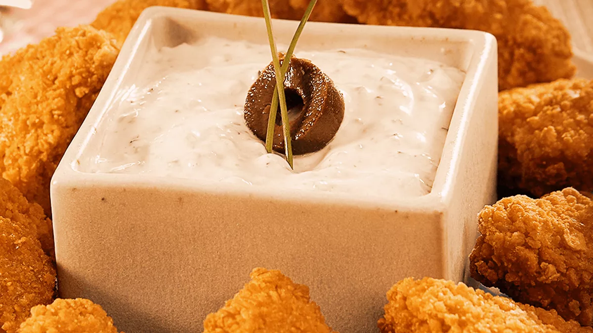 foto da receita Mini Chicken com Creme de Azeitonas