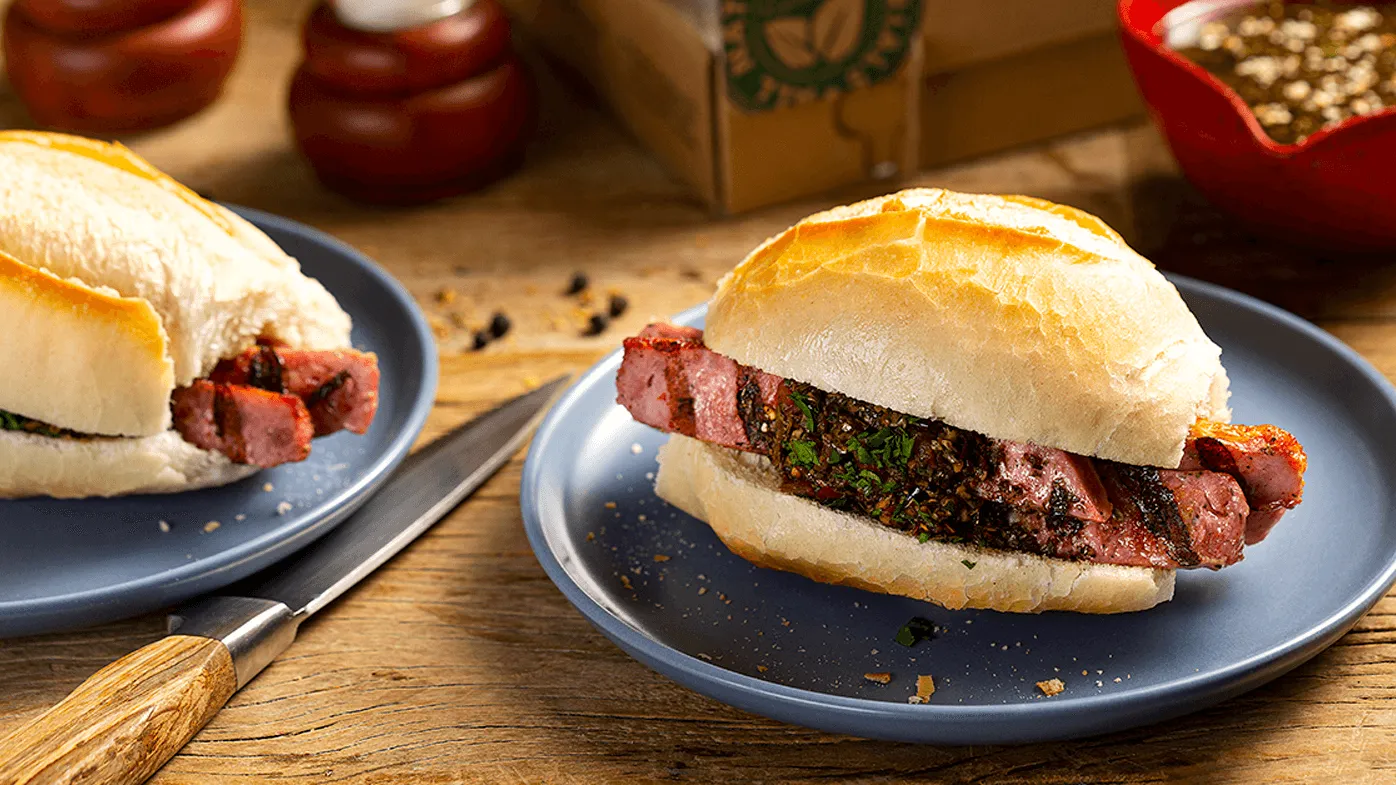 foto da receita Choripán Tailgate Perdigão