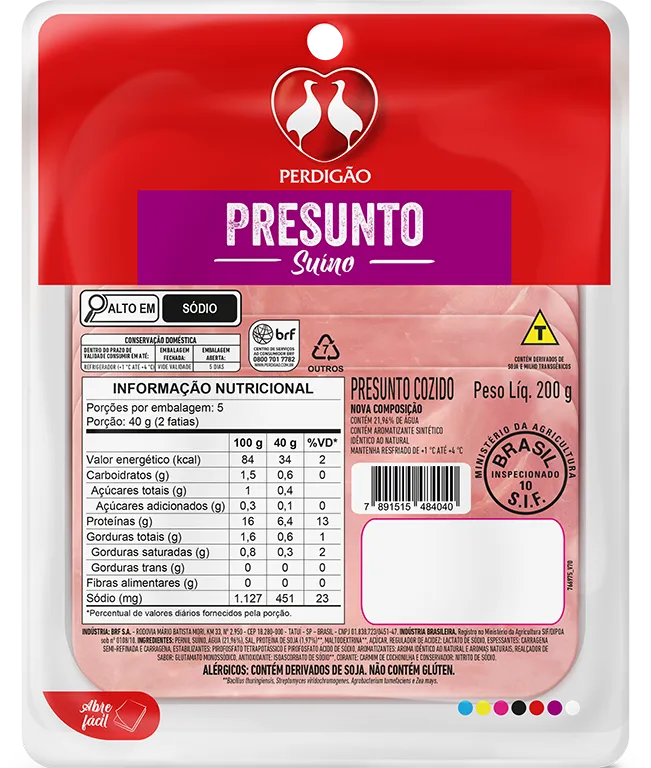 Presunto Fatiado 200g