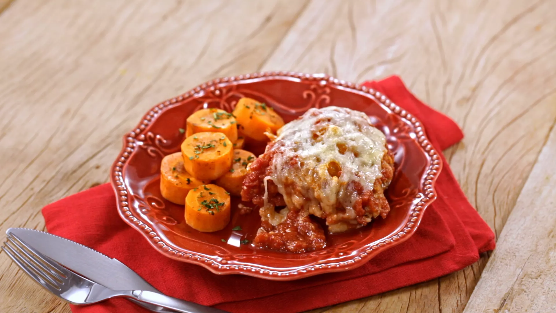foto da receita Coxa à Parmegiana