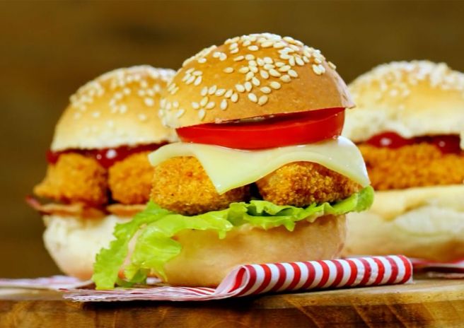 Hambúrgueres de Mini Chicken Perdigão
