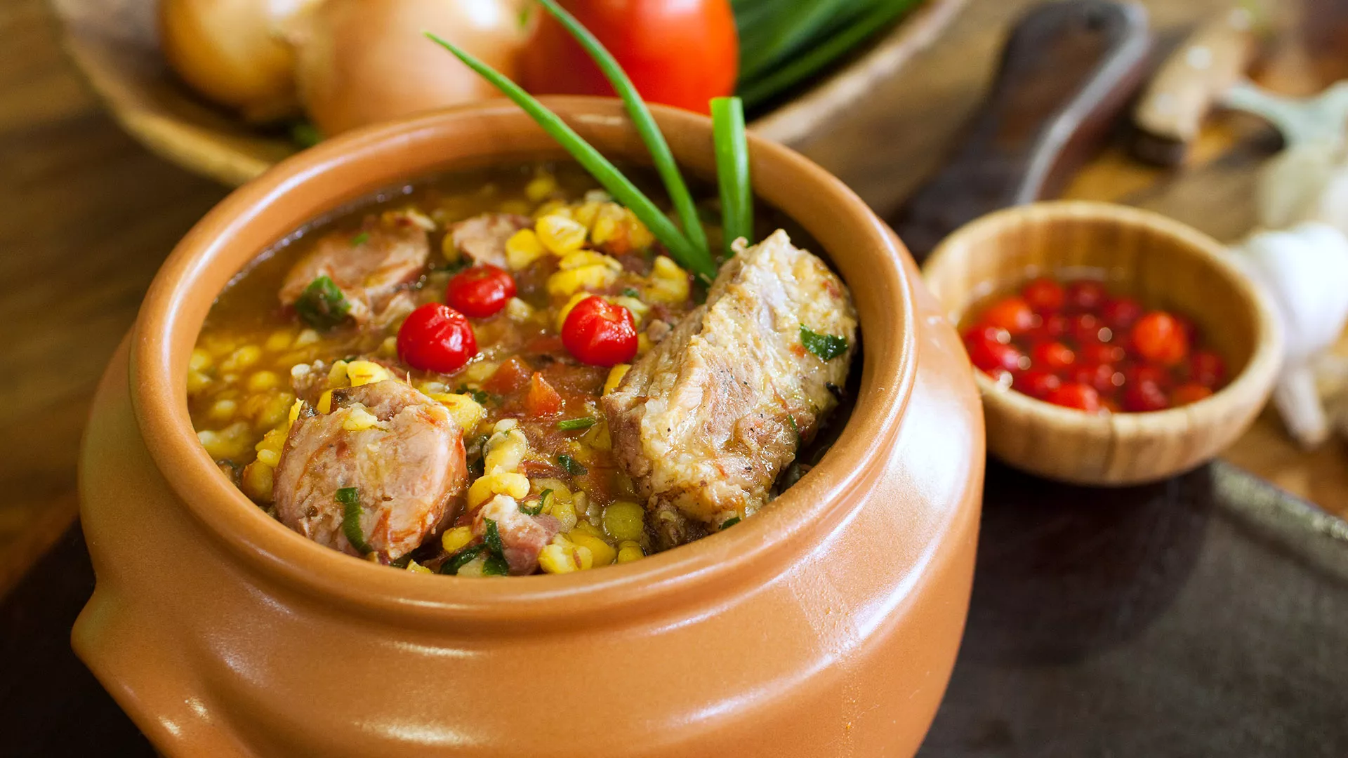 foto da receita Mungunza Salgado