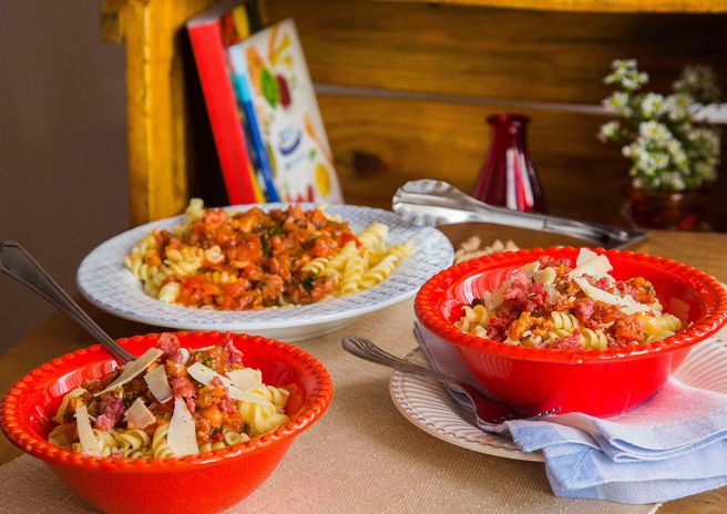 Parafuso com Linguiças Frescais