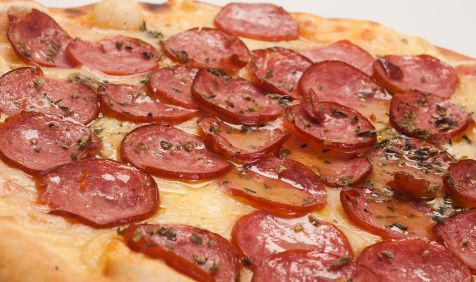 Pizza Calabresa ao Creme