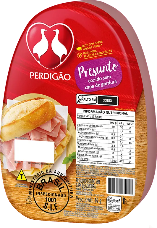 Presunto Tradicional Magro 3,4kg