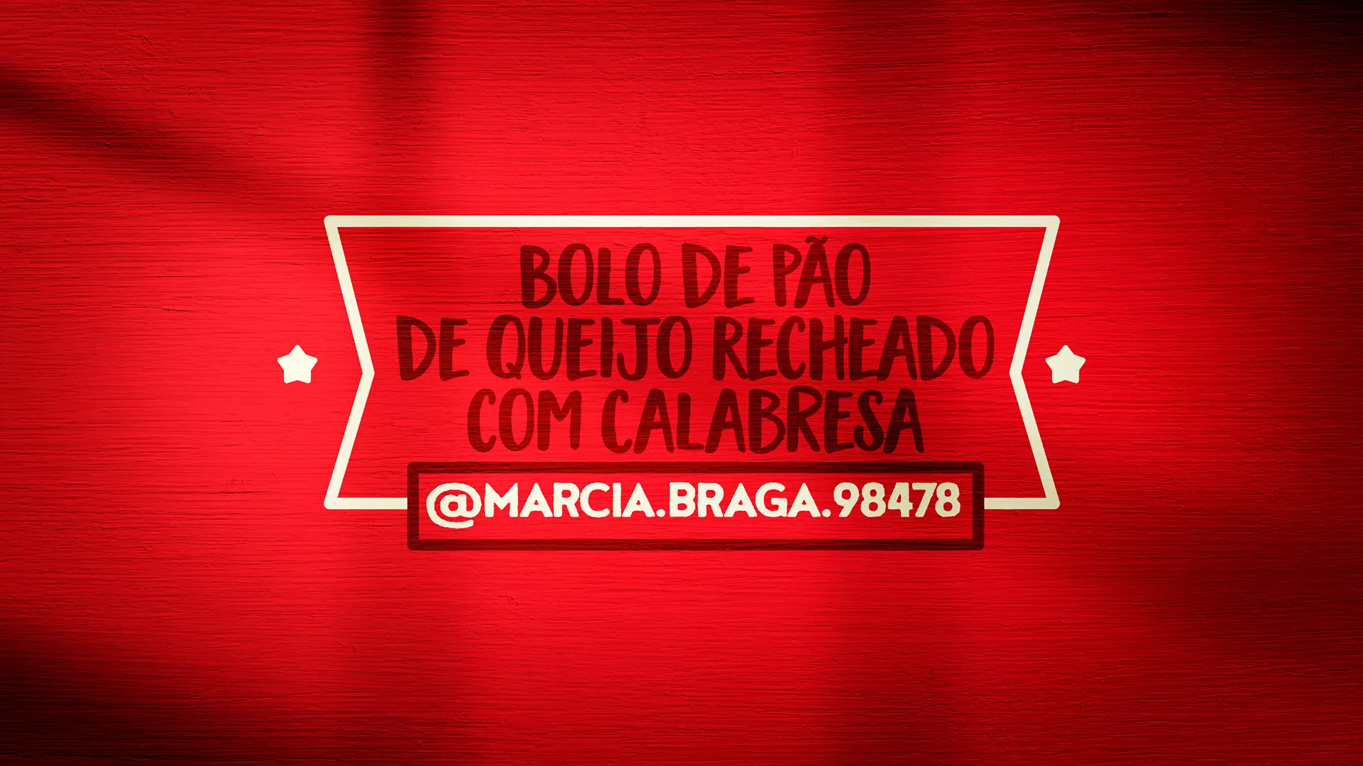 foto da receita Bolo de pão de queijo recheado com calabresa