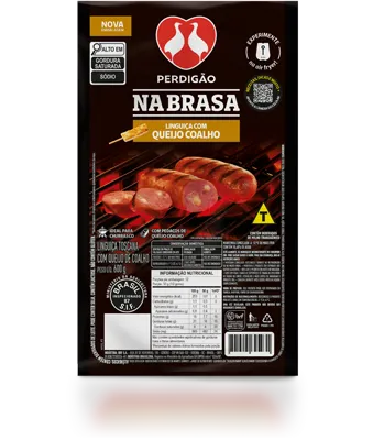 Linguiça Toscana com Queijo Coalho 600g