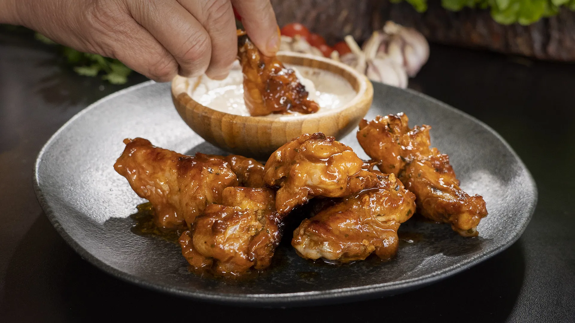 foto da receita Coxinha Buffalo Wings
