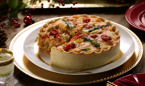 Quiche Natalina de Chester