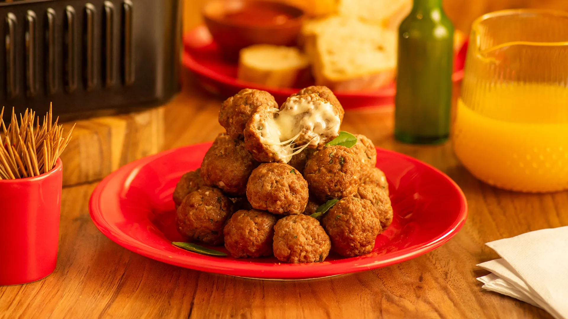foto da receita Bolinho de Carne Assado