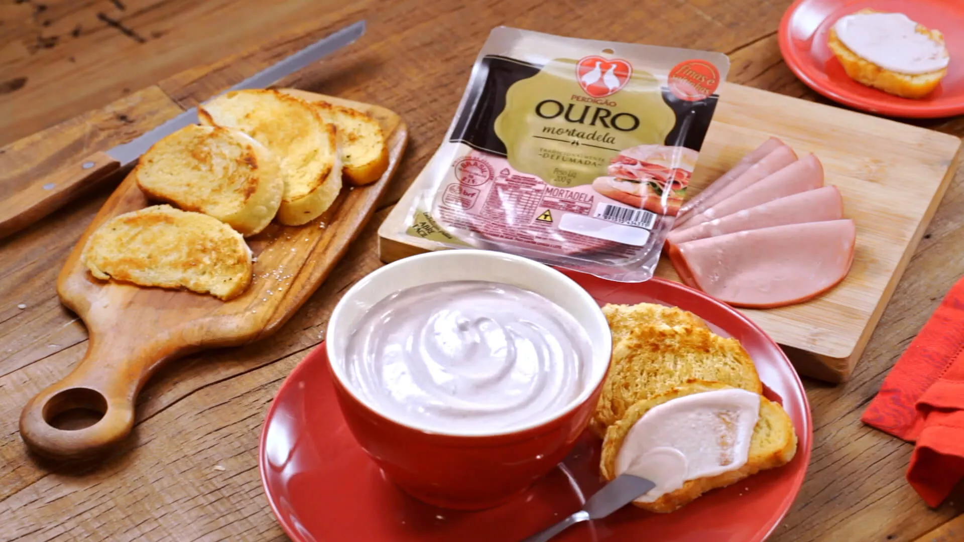 foto da receita Patê de Mortadela Ouro