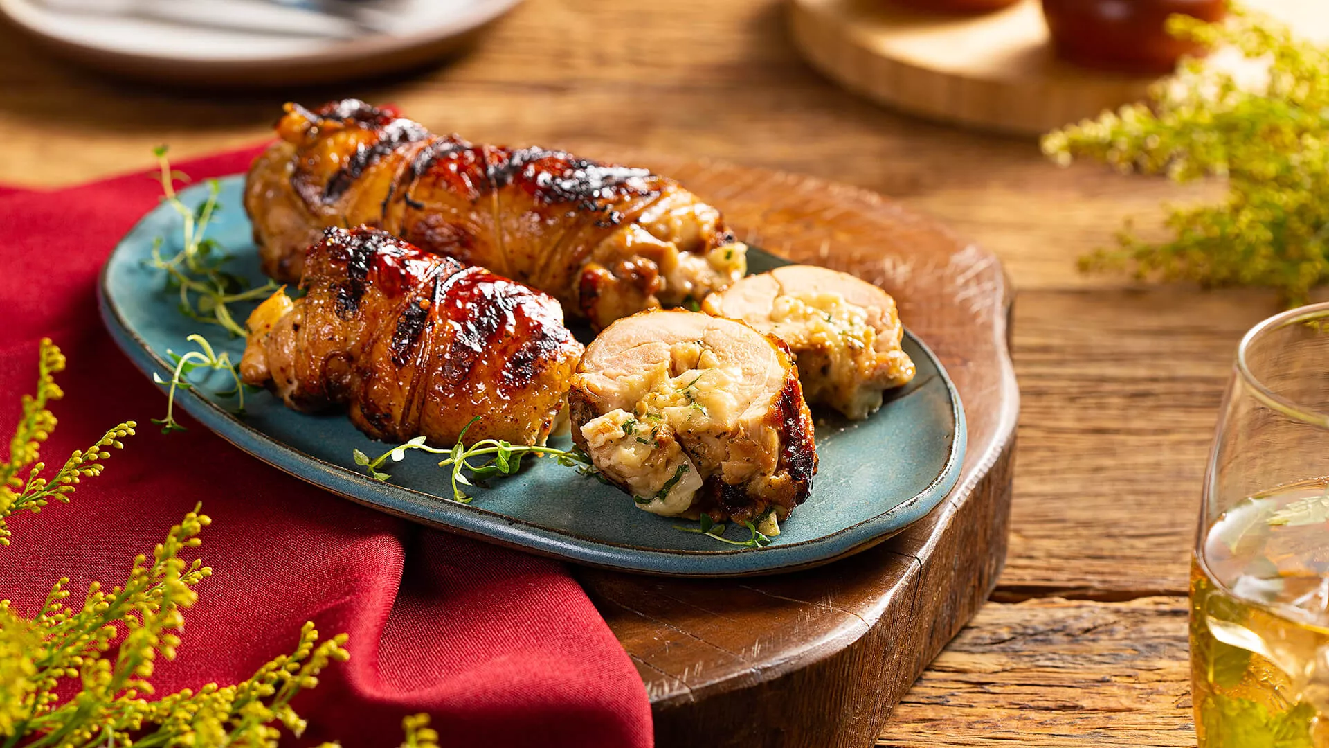 foto da receita Coxa e Sobrecoxa Perdigão com Ricota
