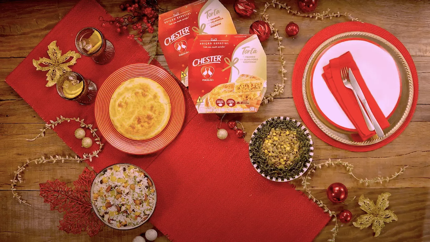 foto da receita Acompanhamentos de Natal para as tortinhas de Chester Perdigão