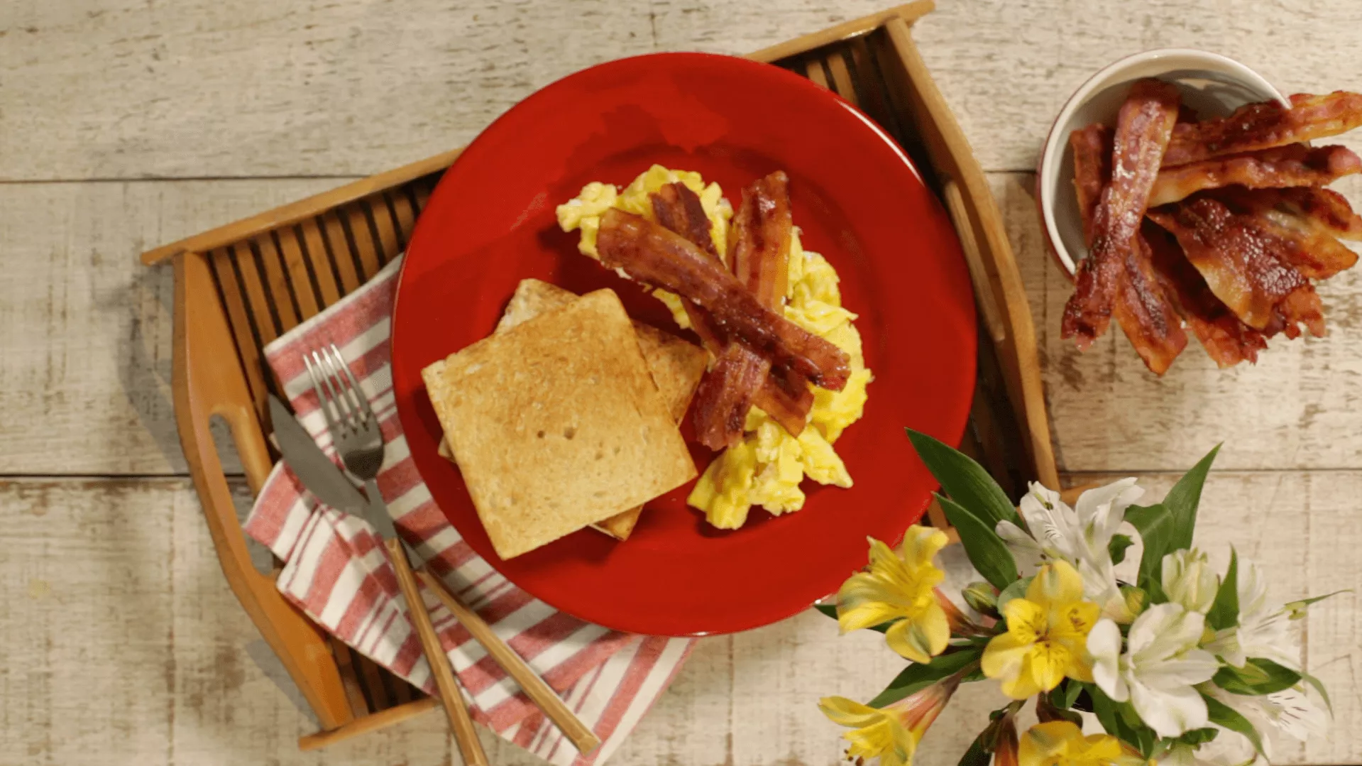 foto da receita Café da Manhã com Bacon
