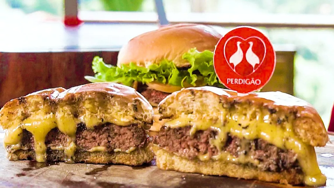 foto da receita American Cheese Burger do Alder Lopes