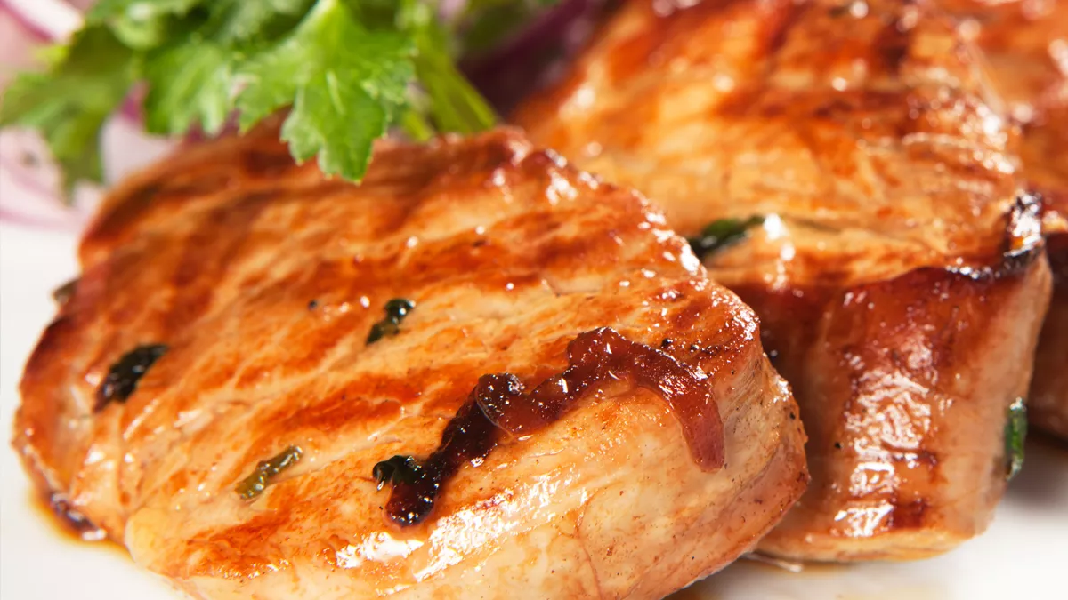 foto da receita Picanha Suína com Tomates ao Creme