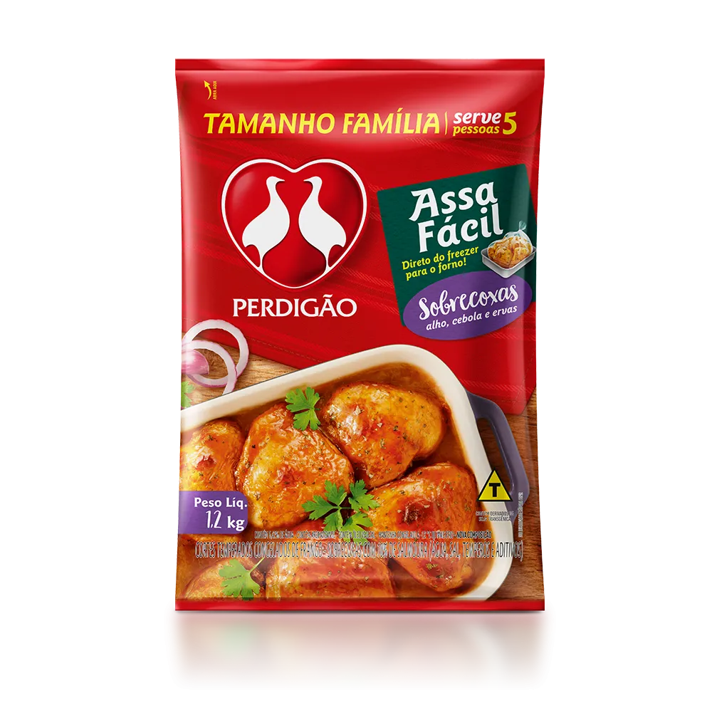 Sobrecoxas Temperadas Assa Fácil 1,2Kg