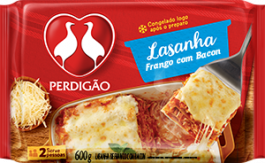 Lasanha frango com bacon 600g