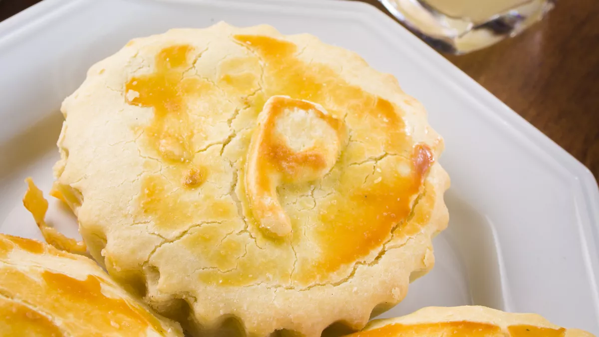foto da receita Miniempadinha de Frango com Legumes