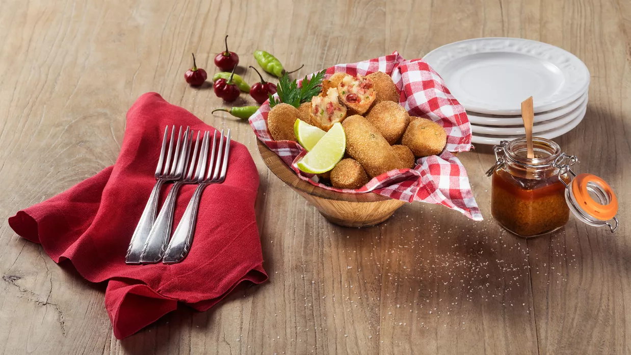 foto da receita Croquete de Linguiça Calabresa