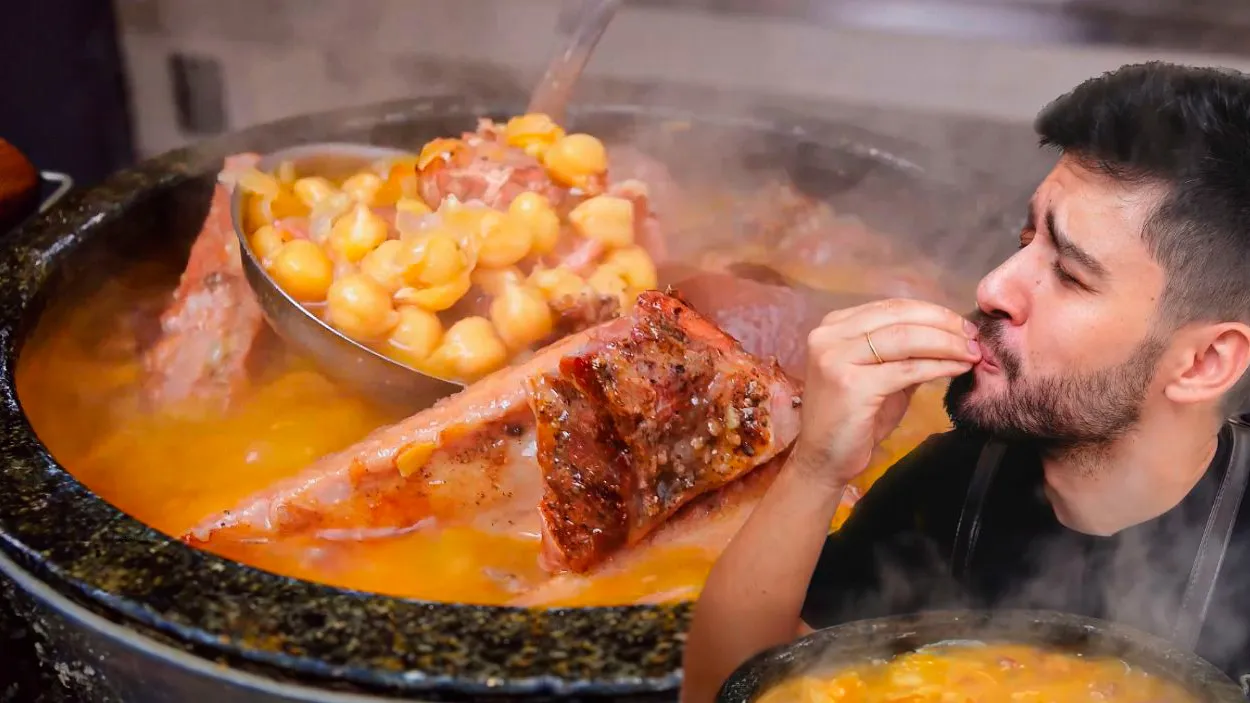 foto da receita Grão de Bico do Churrasqueiro