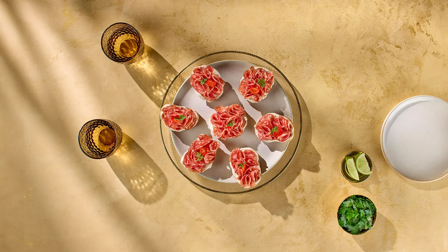 foto da receita Brusqueta de Salame Ouro Perdigão