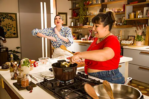 Foto do Making OF